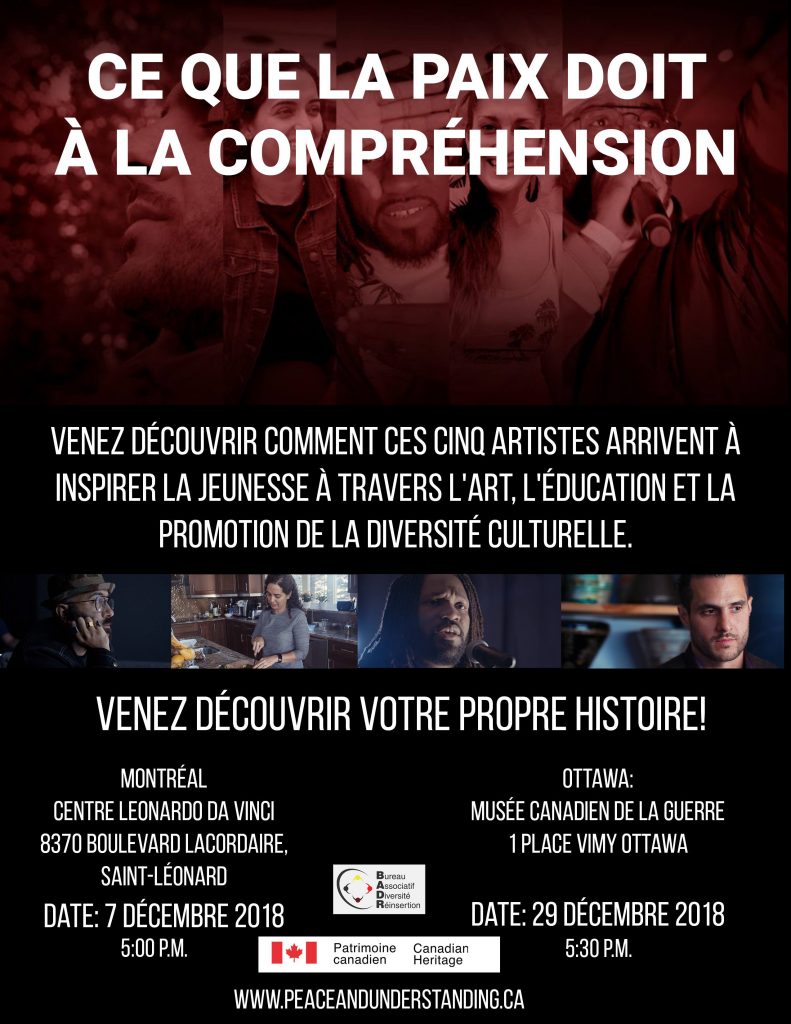 Projet avec le soutien de Patrimoine Canada